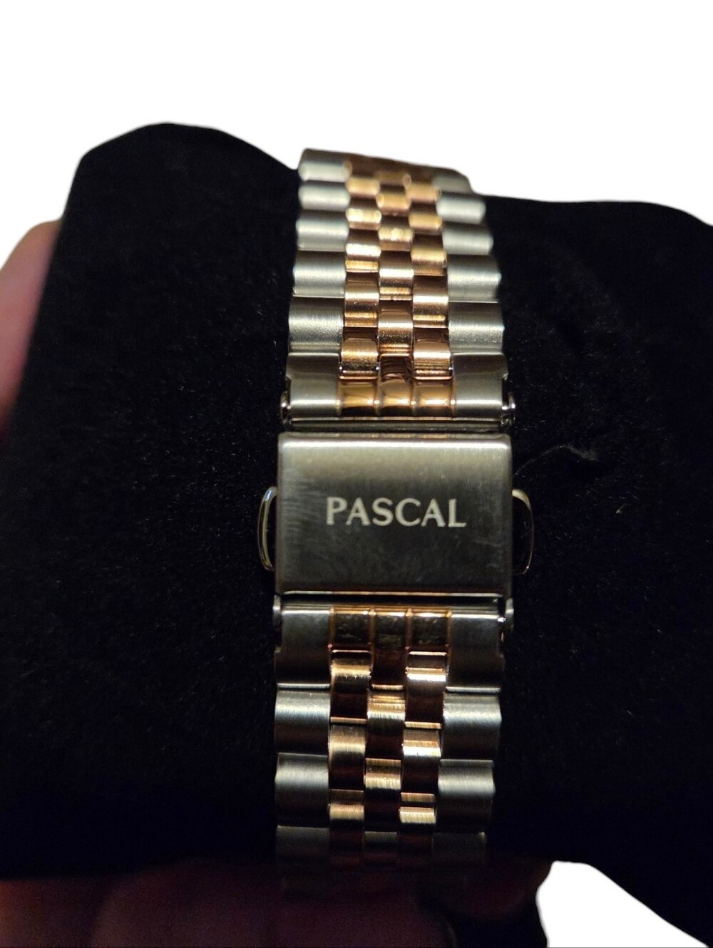 Women’s Pascal Timeless Classic Diamond Watch Two-Tone Gold/Silver 36mm-Full Kit - Picture 6 of 6